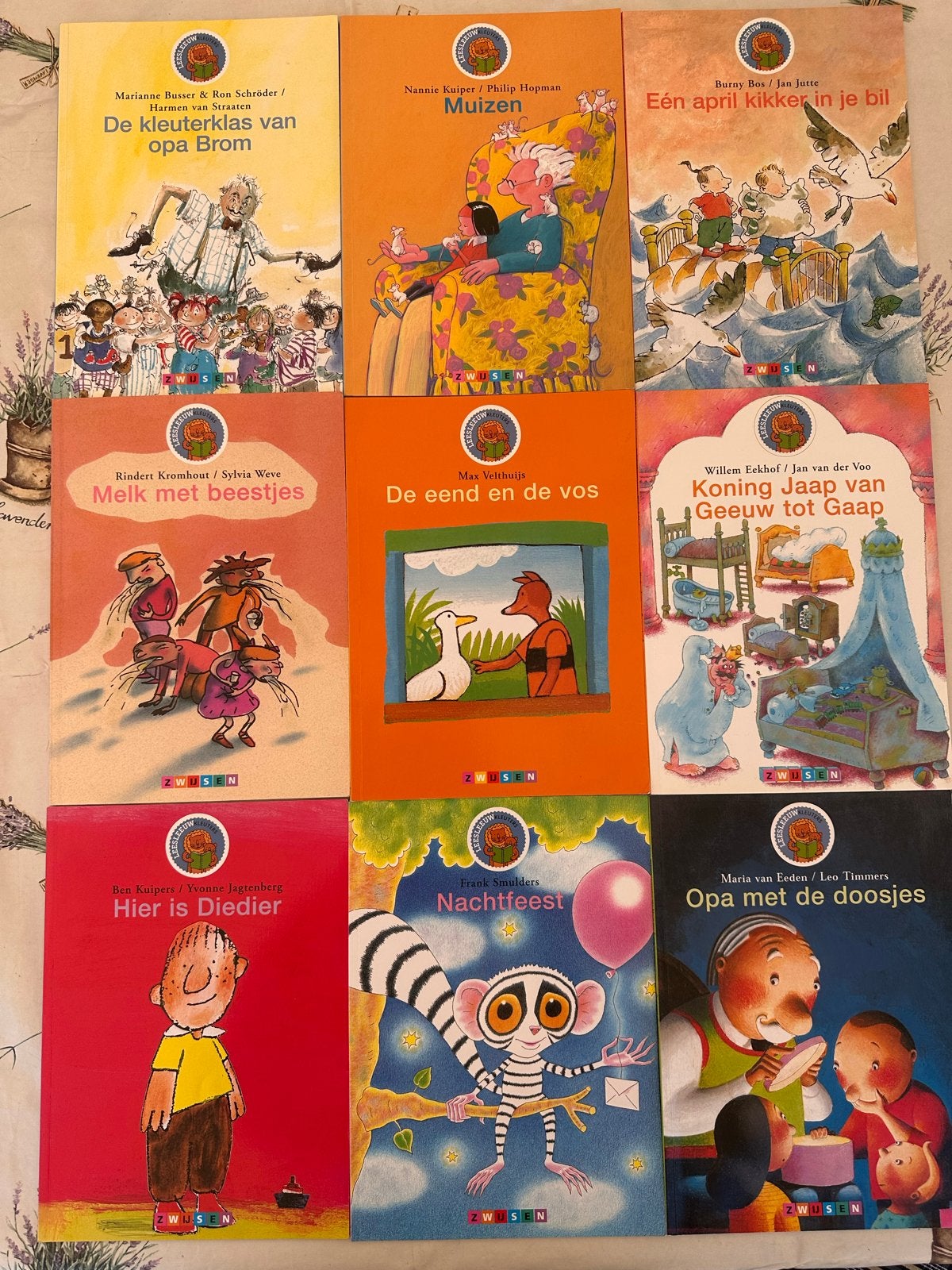 9x Zwijsen leesboeken voor kinderen (diverse titels), Gelezen, 5 of 6 jaar, Fictie algemeen, Jongen of Meisje