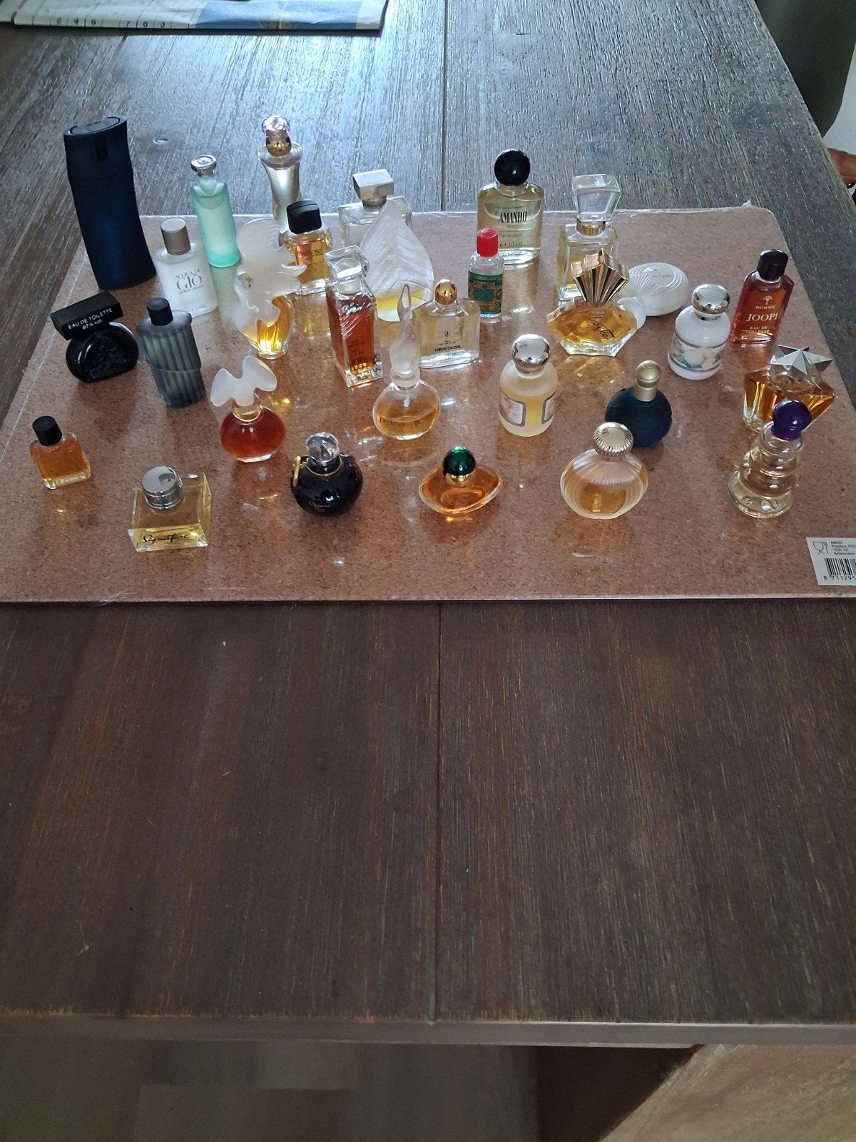 miniatuur parfumflesjes, Ophalen of Verzenden, Miniatuur