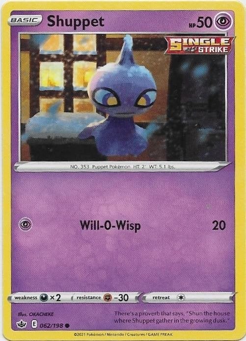 Chilling Reign,  Shuppet [common] 62/198, Verzenden, Nieuw, Losse kaart
