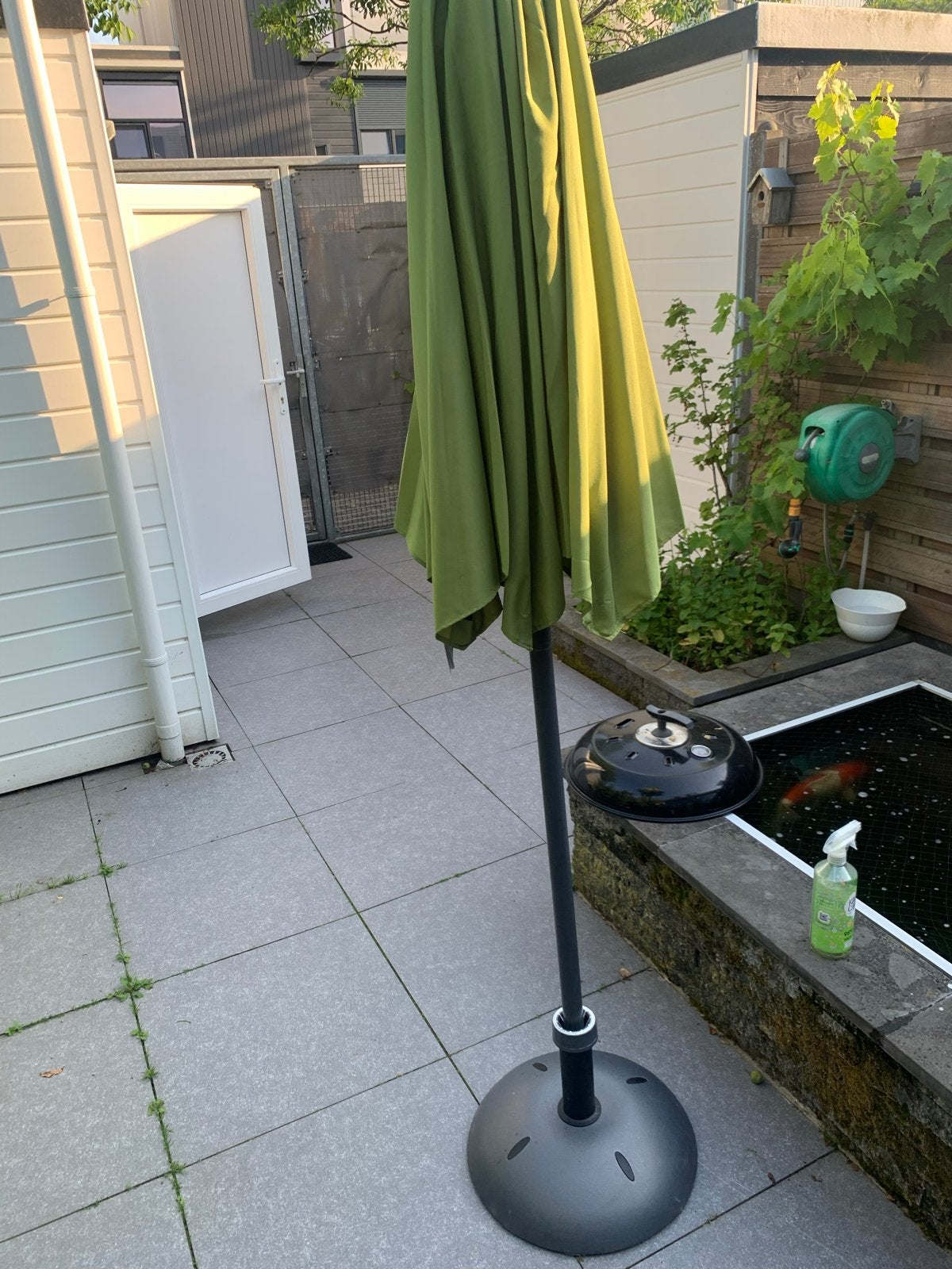 Nieuwe parasol 250 cm - Groen, Ophalen, Nieuw, 2 tot 3 meter