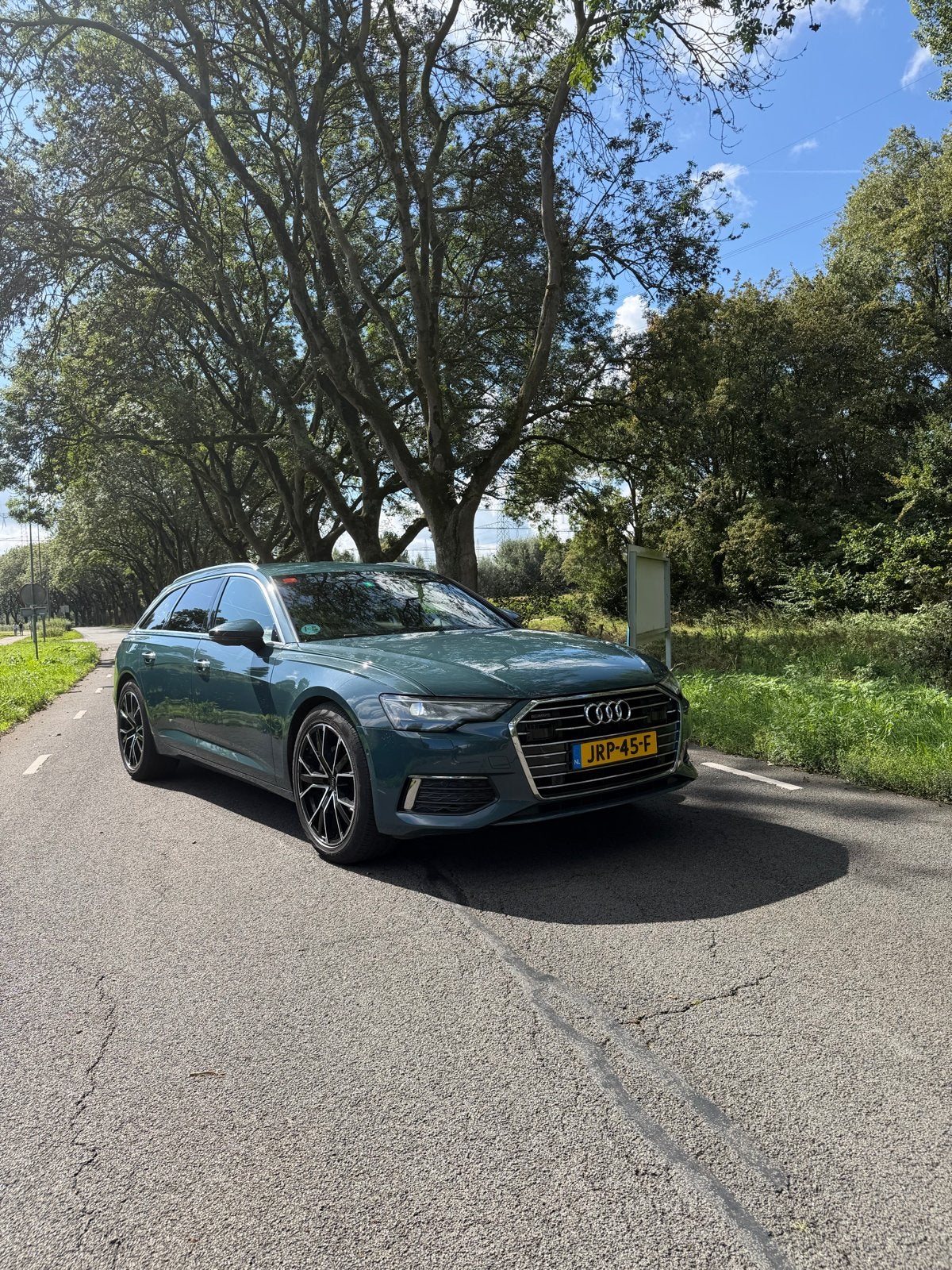 Audi A6 40 TDI Quattro 204pk S Tronic 2021 Nette staat!, Auto's, Automaat, Lichtsensor, 4 cilinders, 2000 kg