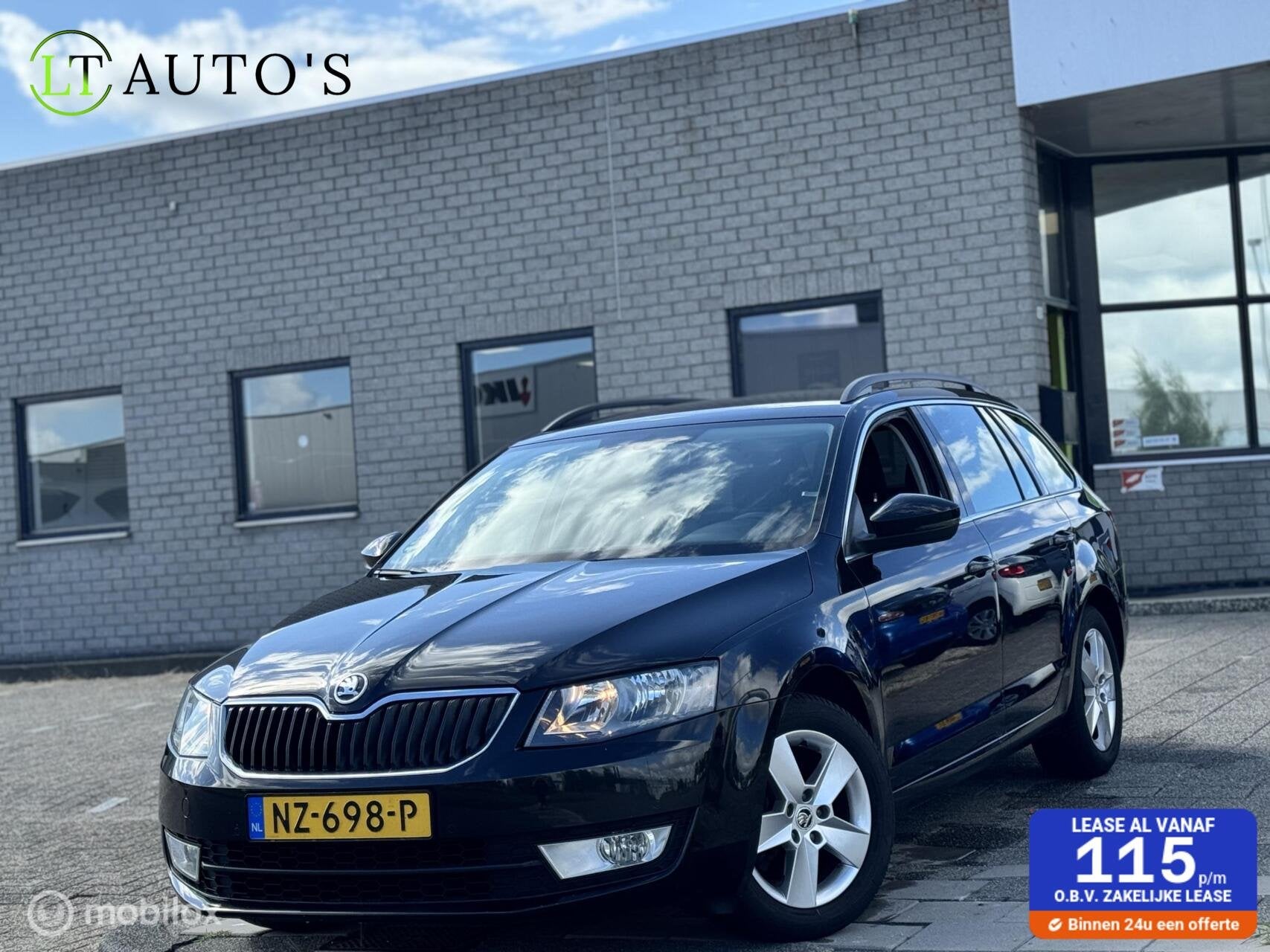 Skoda Octavia Combi 1.0 TSI Greentech Style Business|Navi, Auto's, Voorwielaandrijving, Handgeschakeld, 999 cc, 1300 kg