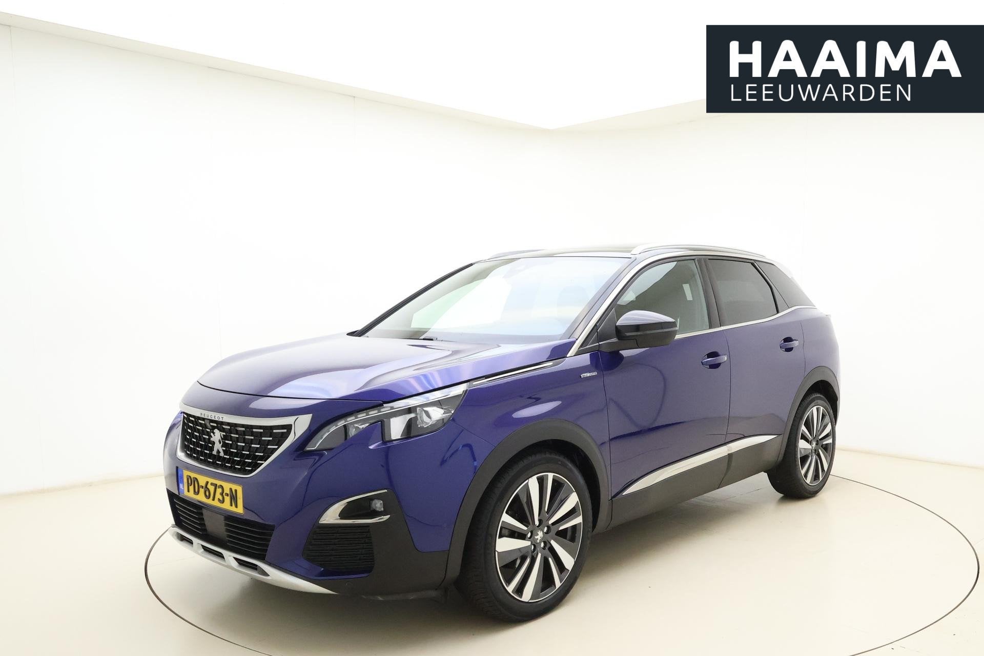 Peugeot 3008 1.2 PureTech GT Line | Panoramadak | Achteruitr, Gebruikt, Euro 6, 1199 cc, Blauw