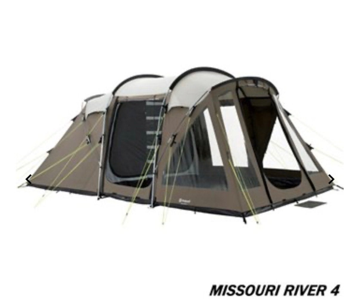 Ruime tunneltent - Missouri River 4, Ophalen, Gebruikt, Tot en met 4
