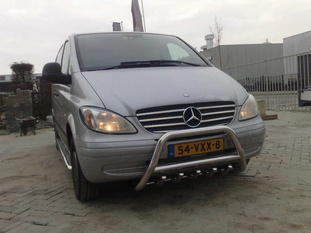 #AANBIEDING Chromen Voorgrill Mercedes Vito W639, Auto diversen, Tuning en Styling, Niet ingevuld, Niet ingevuld, Niet ingevuld