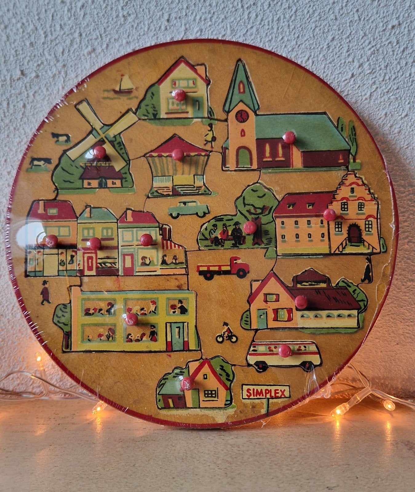 Houten puzzel, Ophalen of Verzenden, Gebruikt