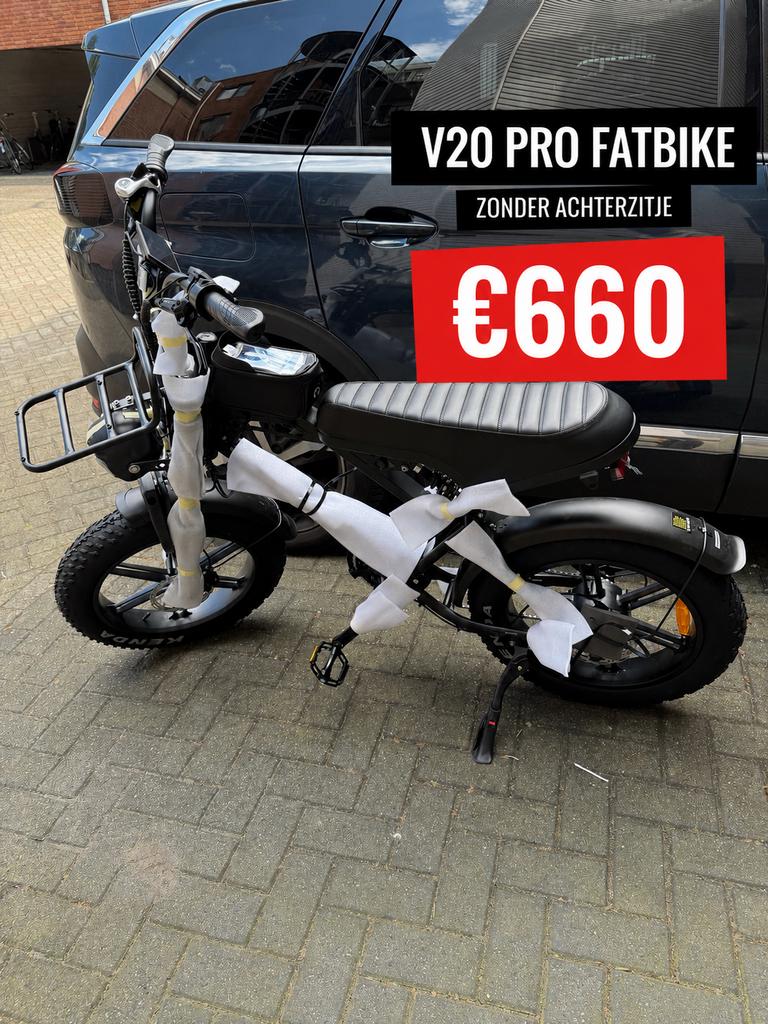 Fatbike V20 Pro €679 rijklaar !! Tijdelijke Actieee, Overige merken, Ophalen of Verzenden, Zo goed als nieuw, 51 tot 55 cm