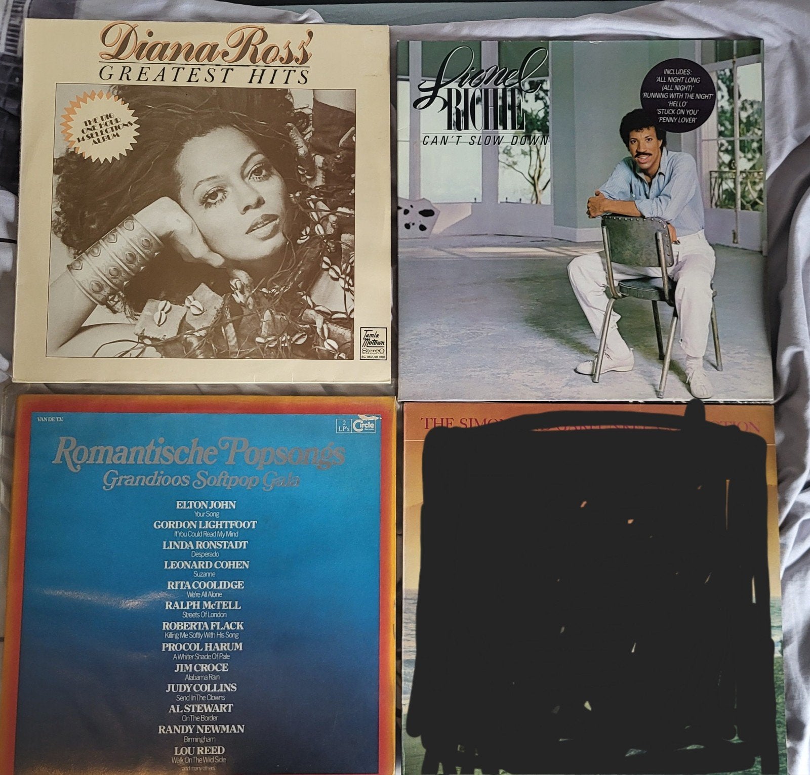 Pop & Softpop LP's: Diana Ross, Lionel Richie en verzamelalb, LP, Gebruikt, Pop, Ophalen of Verzenden