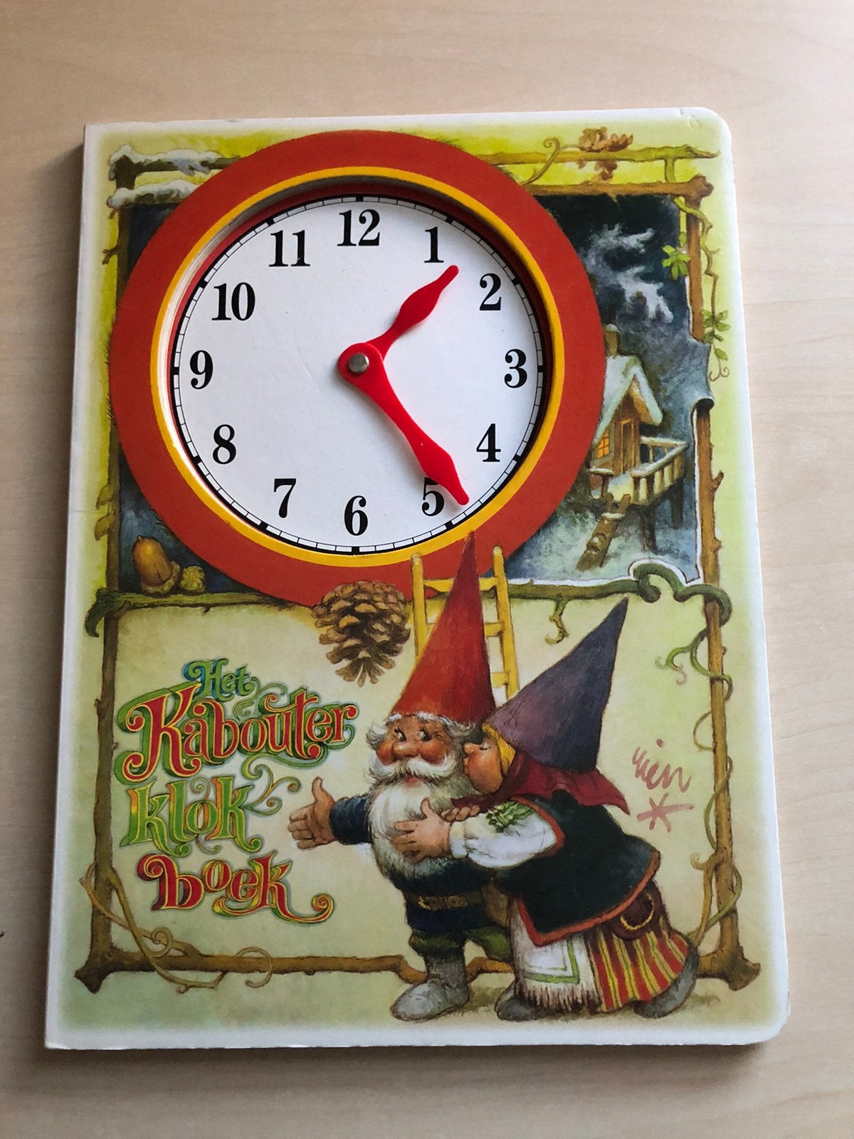 Kabouter klok boek door Rien Poortvliet, Ophalen of Verzenden, Zo goed als nieuw, Fictie algemeen