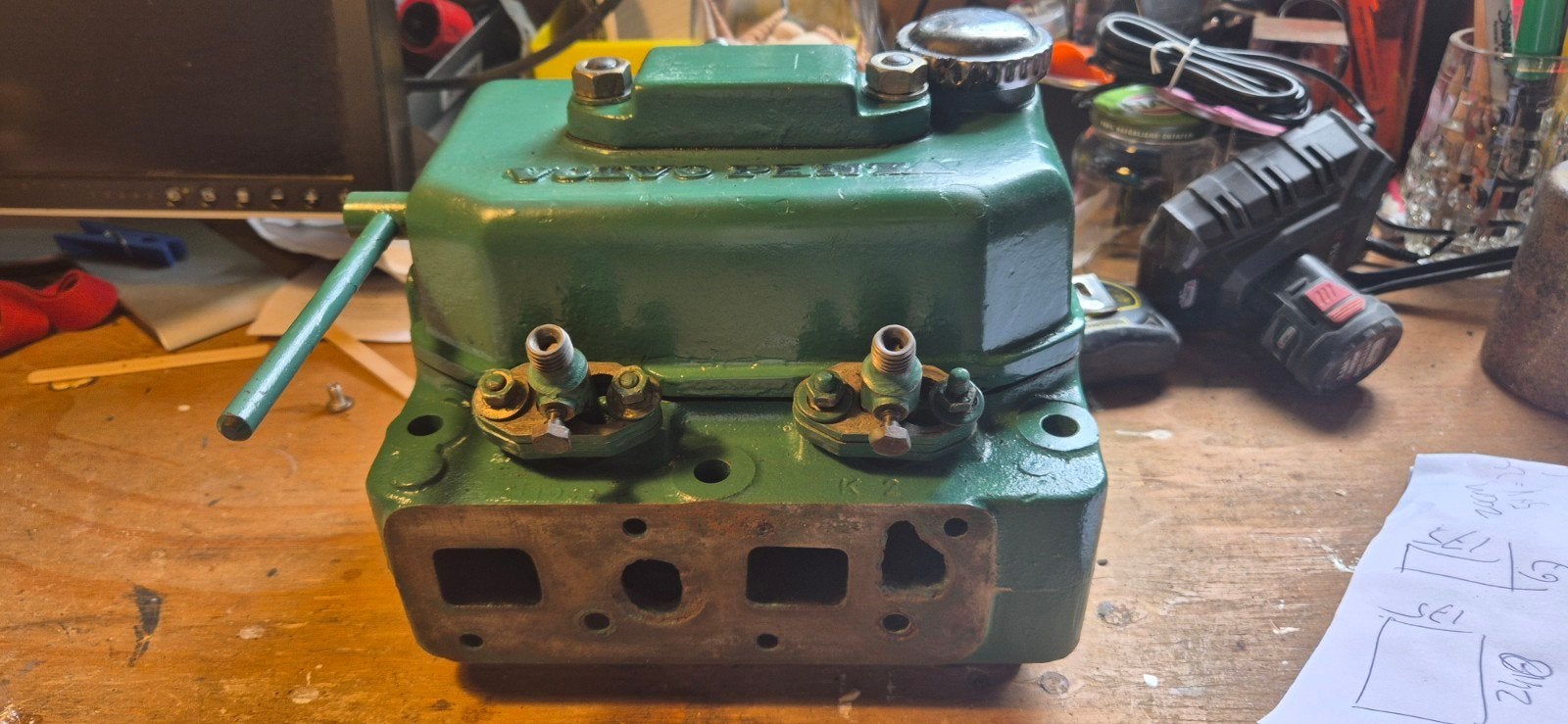 Cilinderkop Volvo Penta MD7B, Ophalen, Gebruikt, Motor en Techniek