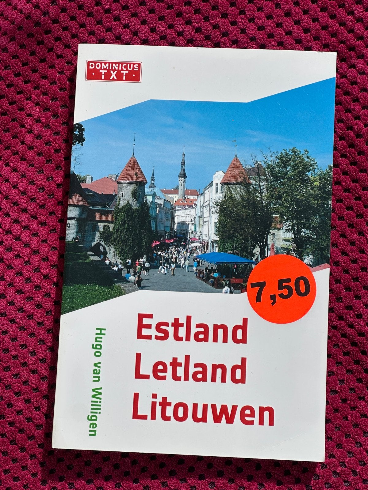 NIEUW Reisboek Estland Letland Litouwen - Dominicus TXT, Overige merken, Europa, Ophalen of Verzenden, Zo goed als nieuw