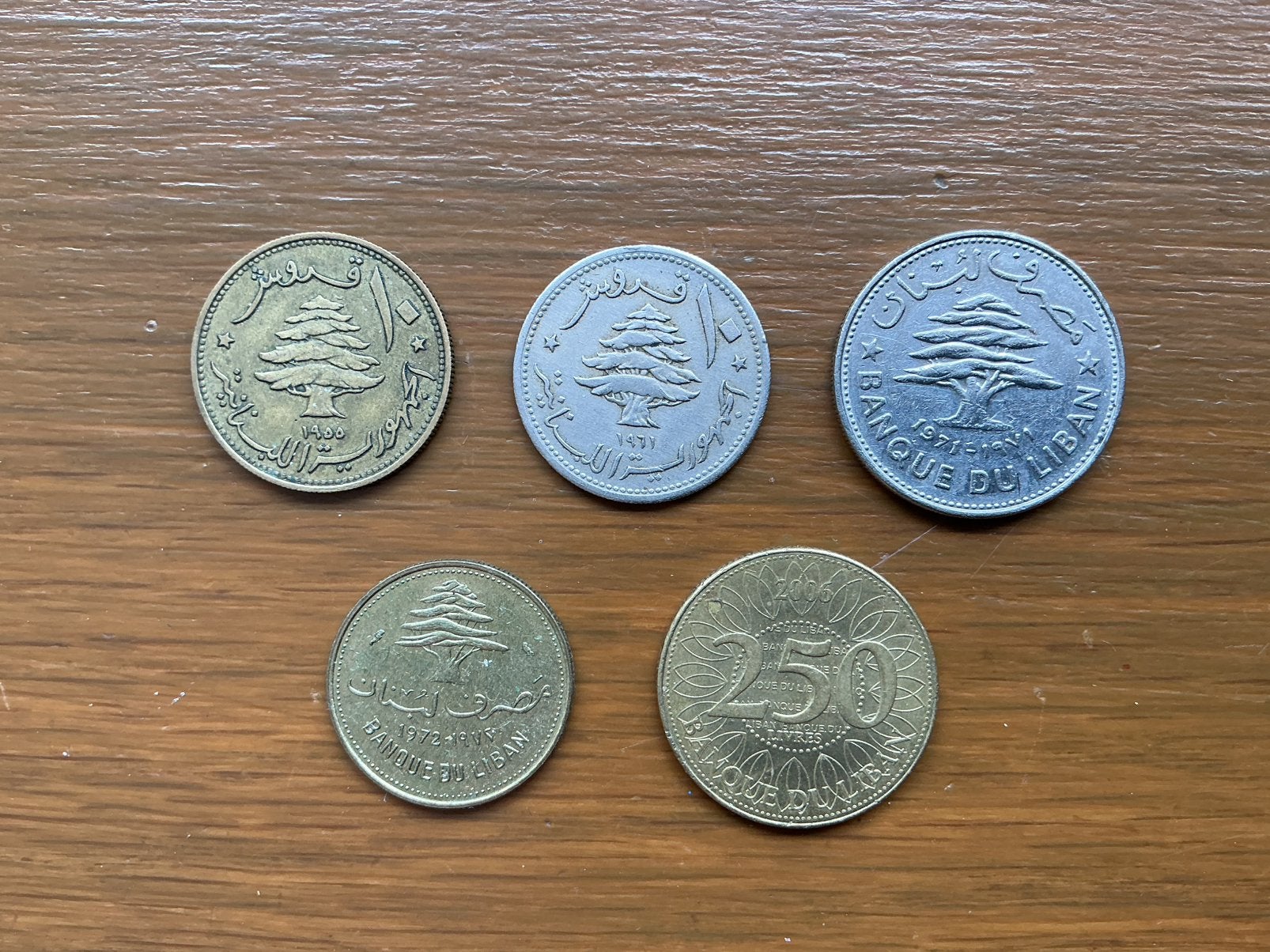 Munten Libanon, Ophalen of Verzenden, Midden-Oosten