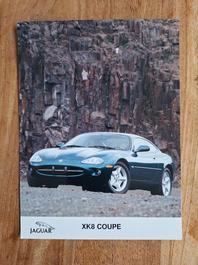persfoto Jaguar XK8 Coupe 20x15 cm, Ophalen of Verzenden, Zo goed als nieuw, Overige merken, Jaguar