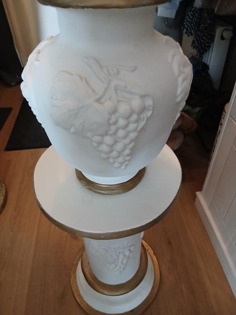 Decoratieve vaas met zuil - Klassieke stijl, Antiek en Kunst, Ophalen