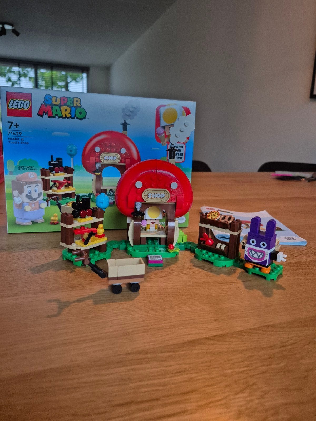 Lego 71429 Nabbit at Toad's shop, Kinderen en Baby's, Speelgoed | Duplo en Lego, Ophalen, Zo goed als nieuw
