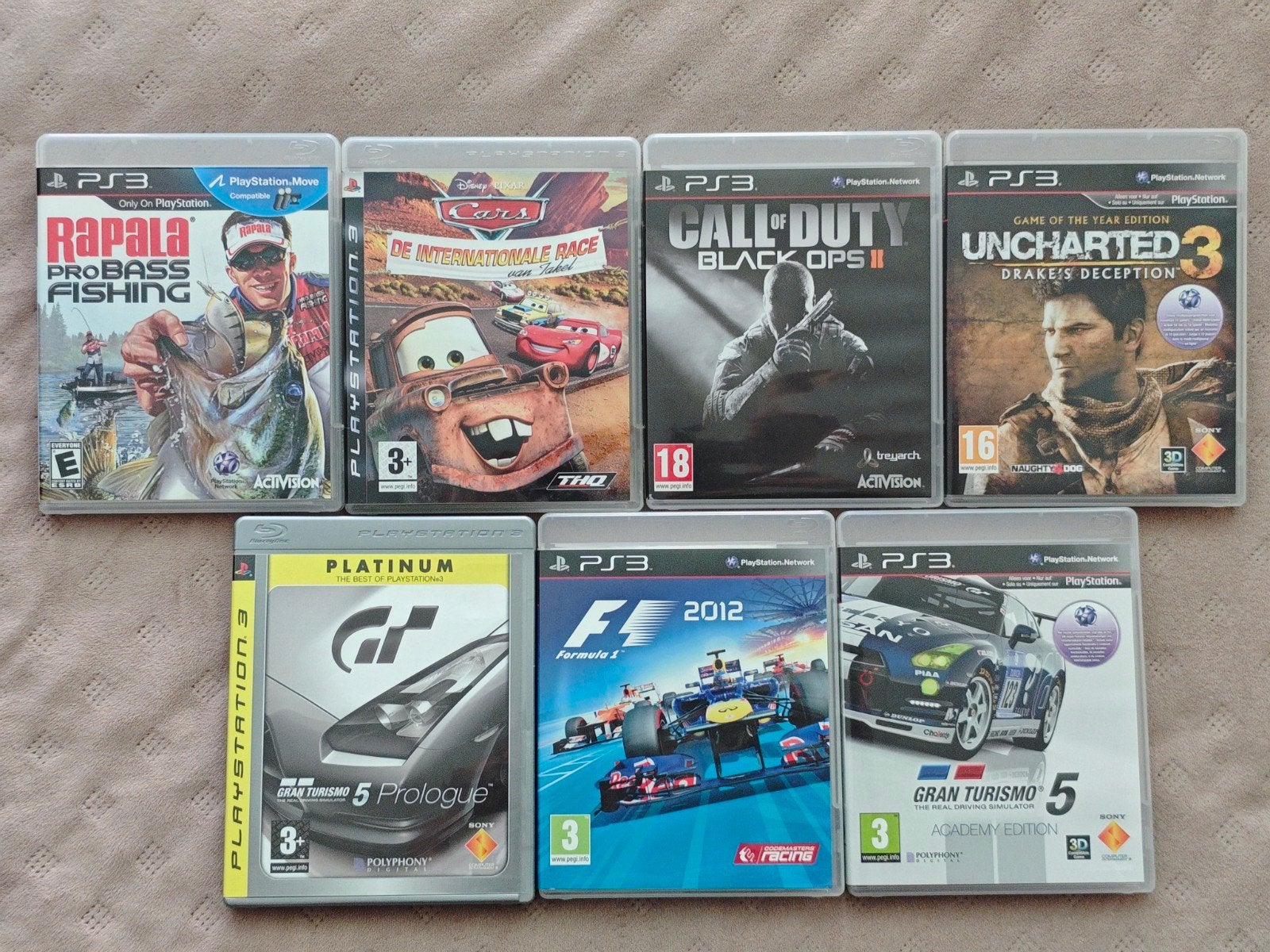 PS3 Games: Call of Duty, Gran Turismo, Uncharted, F1, Cars, Online, Gebruikt, Vanaf 18 jaar, Shooter