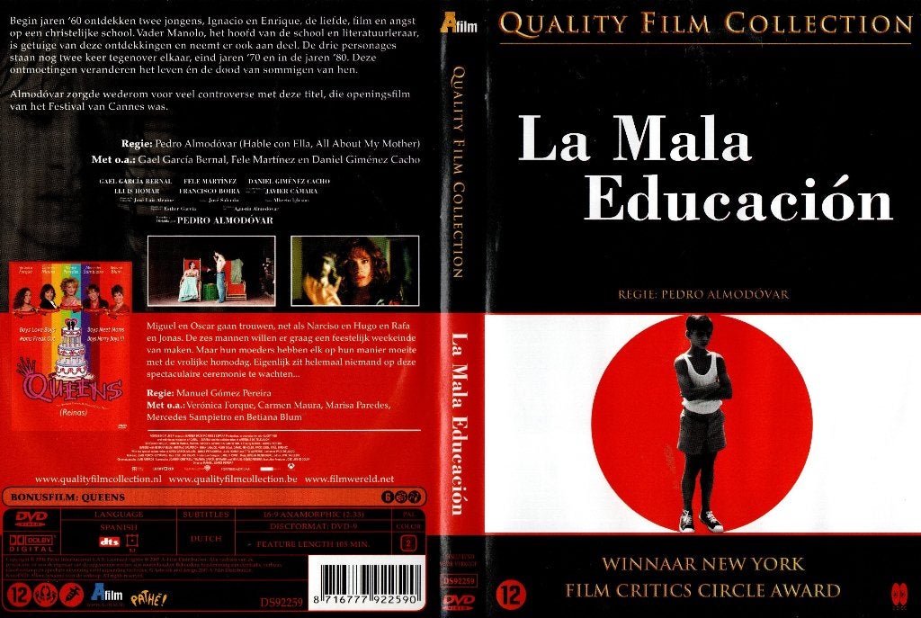 La mala educacion, Vanaf 12 jaar, Ophalen of Verzenden, Zo goed als nieuw