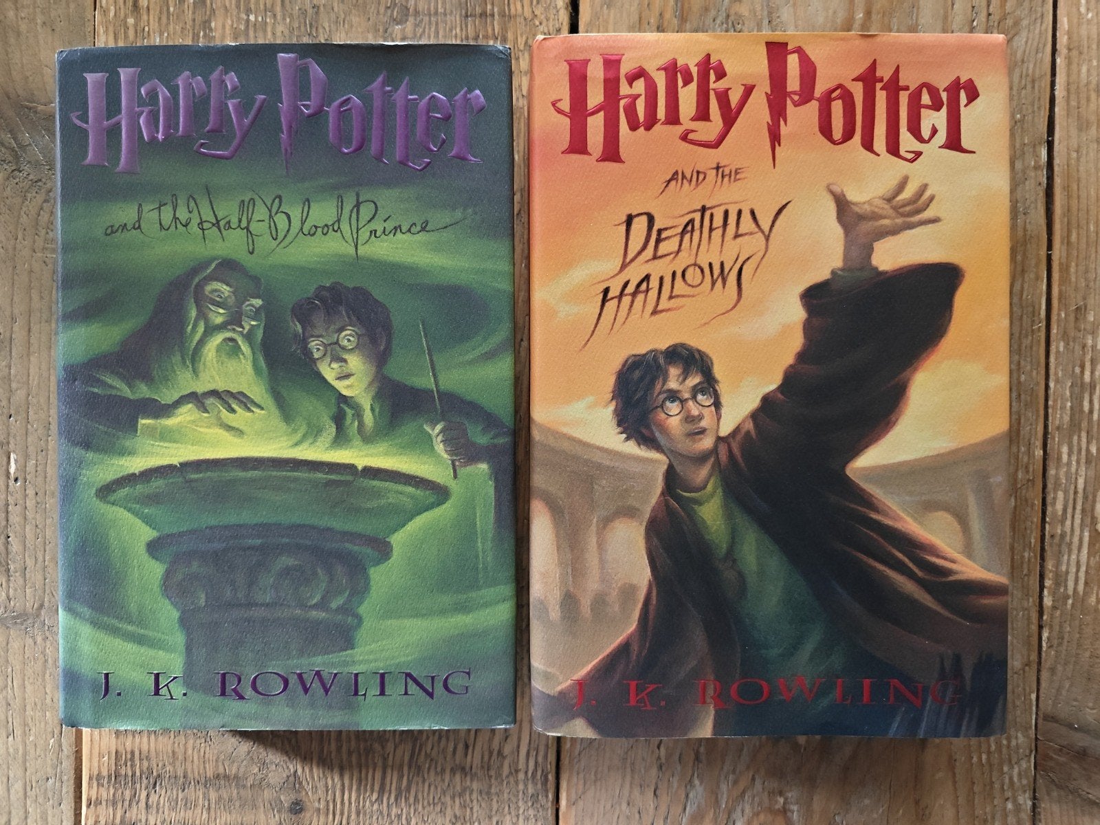 2 Engelse Harry Potter boeken. Hardcover.