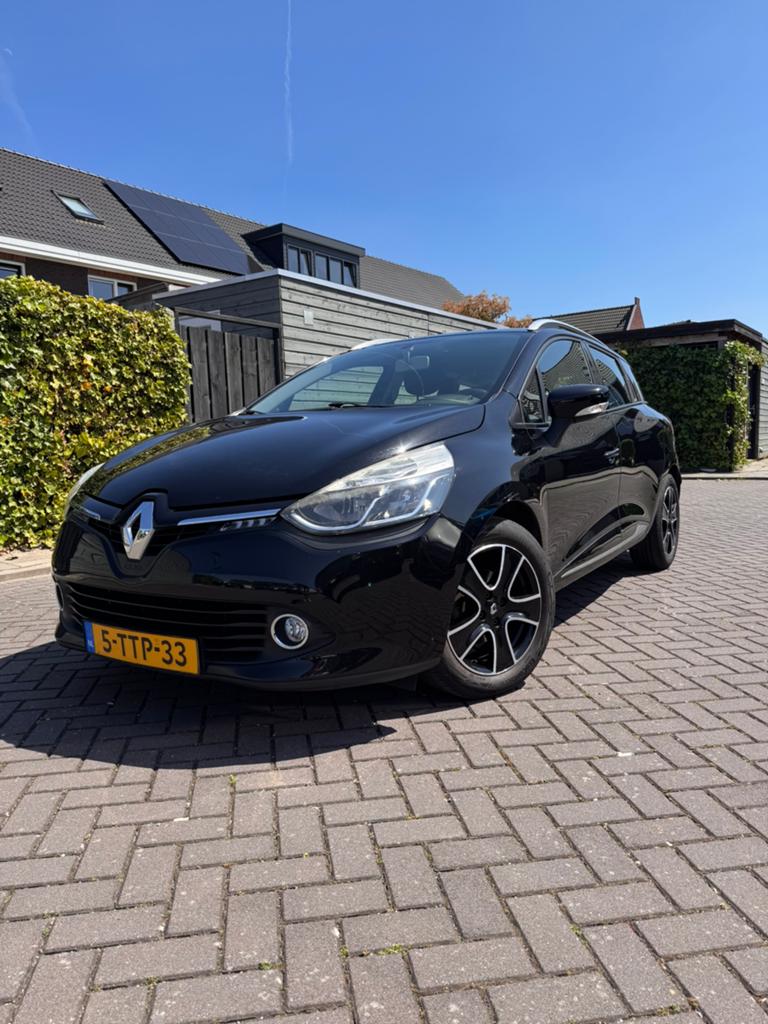 Renault Clio Estate Energy TCe 90pk S&S 2014 Zwart, Voorwielaandrijving, 898 cc, Stof, Zwart