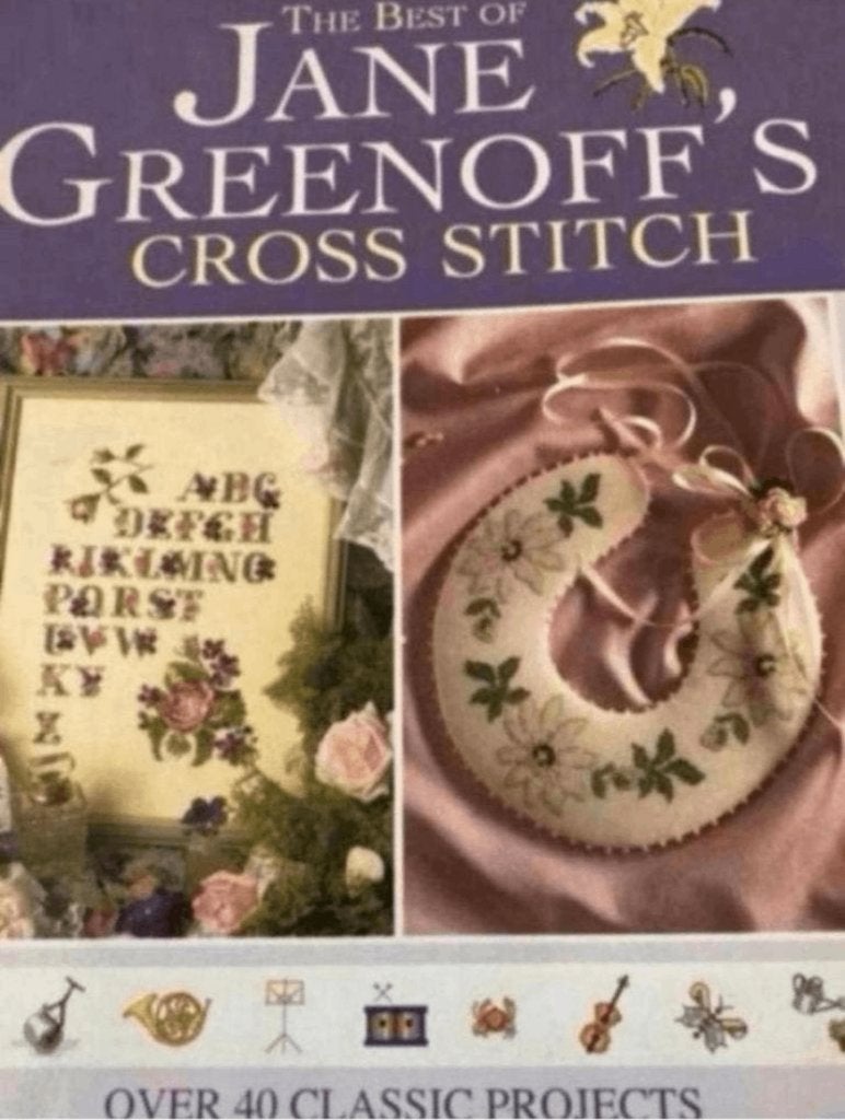 BORDUURBOEK JANE GREENHOFF'S CROSS STITCH, Verzenden, Nieuw, Handborduren, Patroon