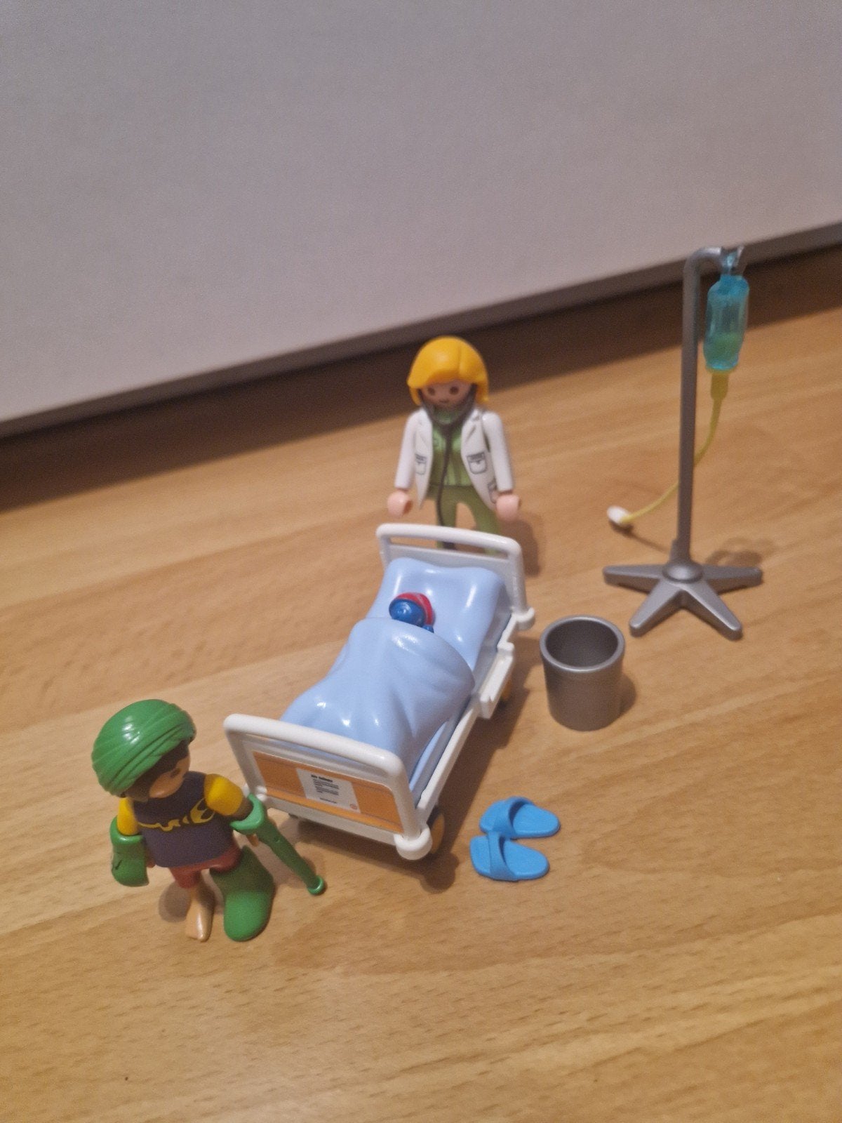 Playmobil Ziekenhuis Set: Dokter, Patiënt en Bed, Ophalen of Verzenden, Gebruikt, Jongen of Meisje