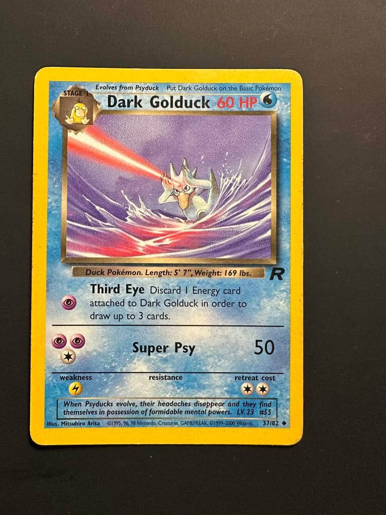 Dark Golduck, Ophalen of Verzenden, Gebruikt, Losse kaart