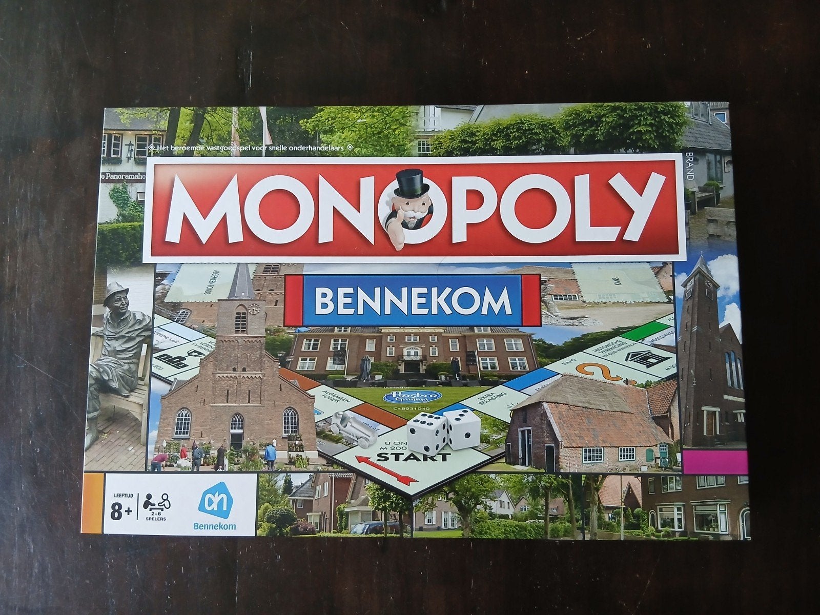 Monopoly Bennekom - Speciale editie, Vijf spelers of meer, Ophalen of Verzenden, Zo goed als nieuw, Hasbro