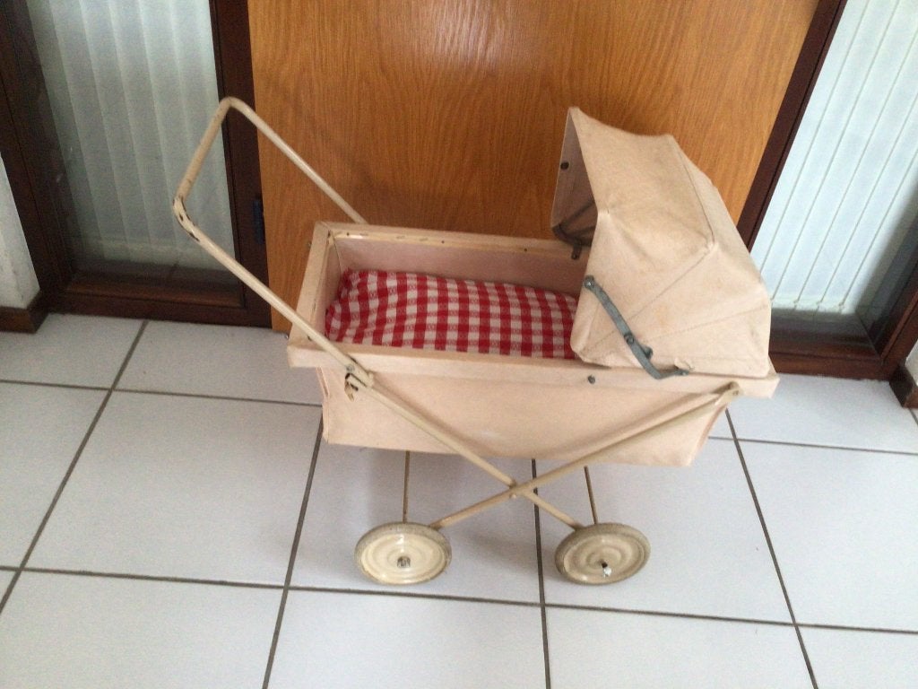SUPERIA, poppenwagen, heel oud, antiek, Ophalen
