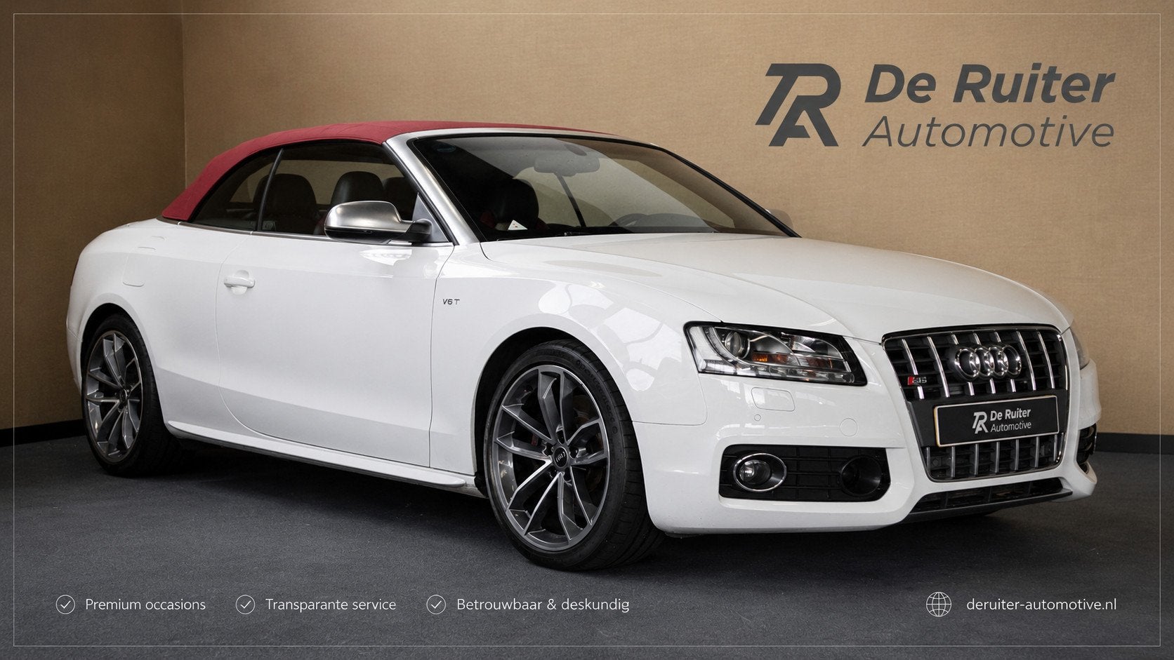 Audi S5 Cabriolet | 442 pk | Yountimer!, Automaat, Euro 5, 442 pk, Gebruikt