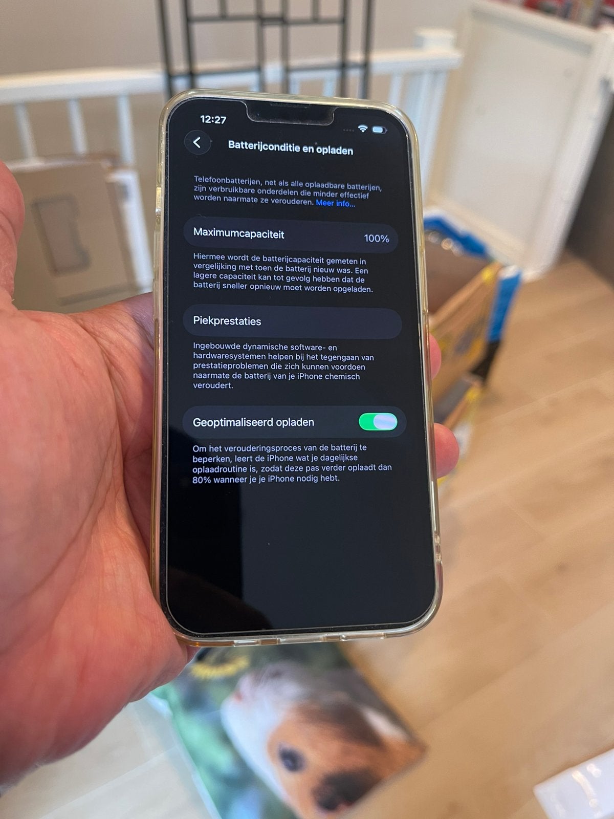 Apple iPhone 13 | Orginele Batterij 100%  | 128 gb | Wit, Telecommunicatie, Mobiele telefoons | Apple iPhone, 128 GB, Wit, IPhone 13