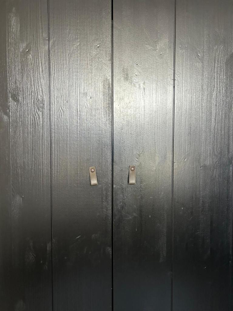 Woood Kast Zwart met Kapstok Optie, Huis en Inrichting, Ophalen