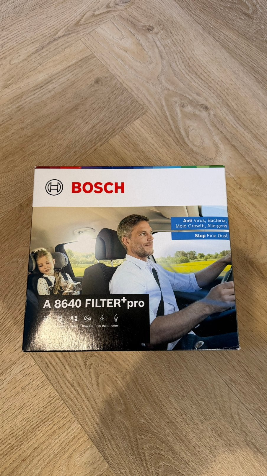 Bosch A 8640 Filter Pro Interieurfilter, Ophalen, Nieuw