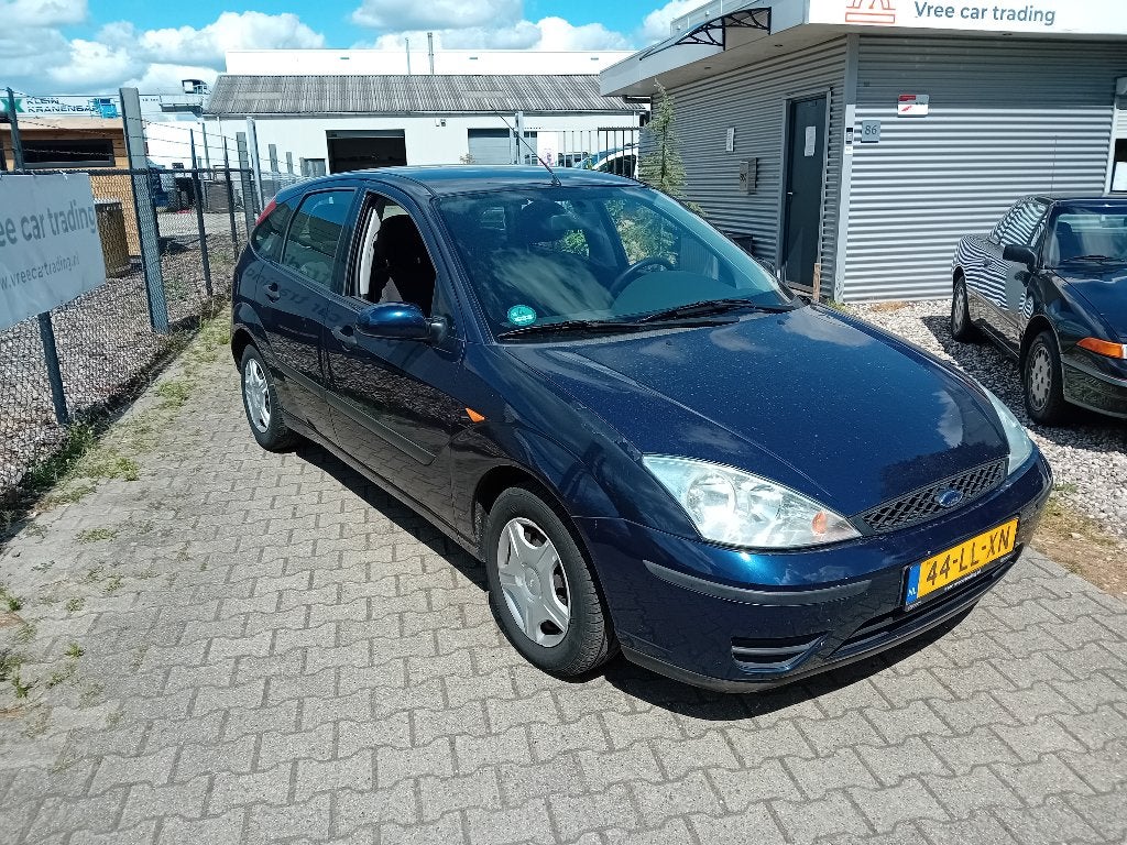 Ford Focus 1.6 I Trend 5D 2003 Blauw TREKHAAK!! APK 17-11-26, 1596 cc, Sound system, Blauw, 100 pk