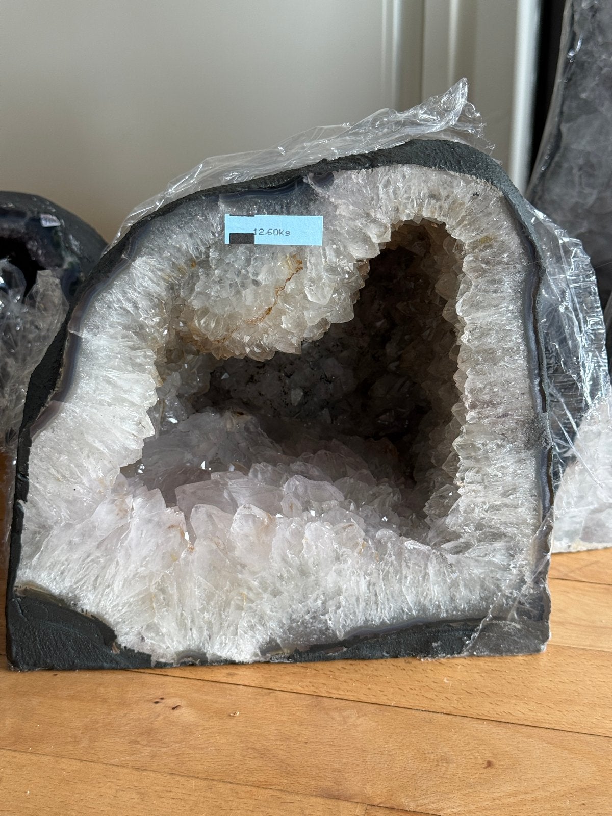 Prachtige Amethist Geode, Verzamelen, Mineralen en Fossielen, Ophalen of Verzenden, Mineraal
