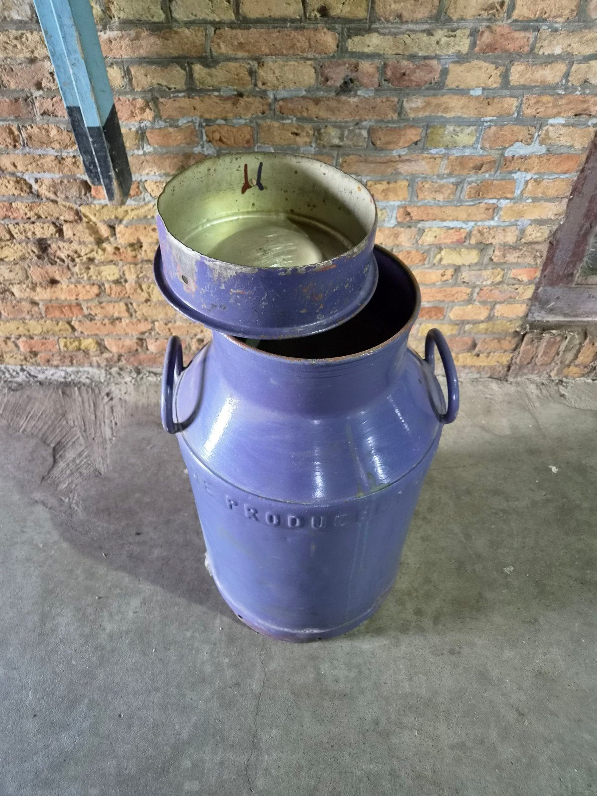 Vintage Melkbus - Decoratief Paars, Ophalen of Verzenden