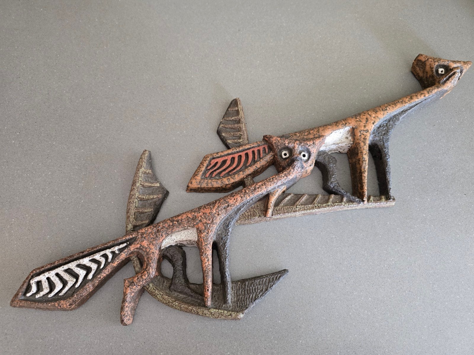 Joop Puntman midcentury wall decor, Ophalen, Gebruikt, Overige typen