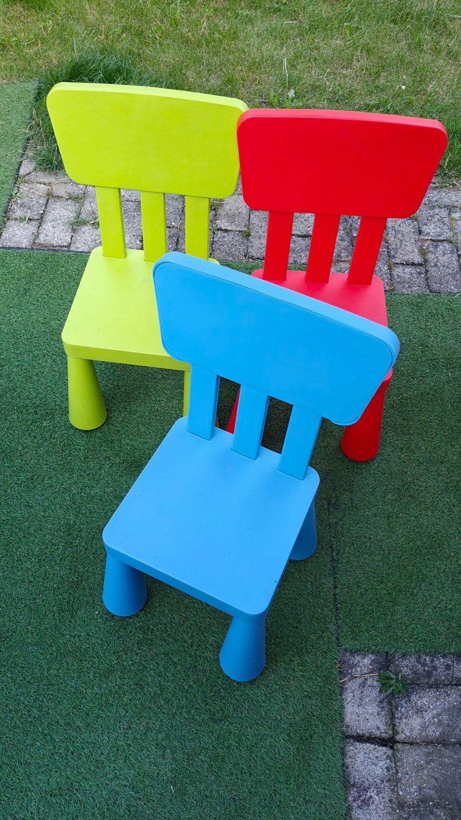 IKEA Mammut kinderstoelen - set van 3, Ophalen, Gebruikt, Overige typen