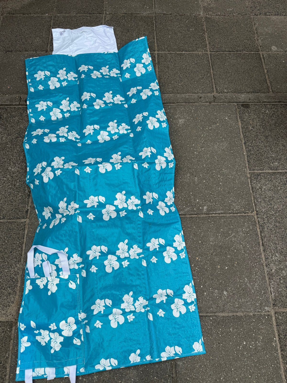 Opblaasbaar ligbed voor strand of camping, Ophalen of Verzenden, Gebruikt, 1-persoons