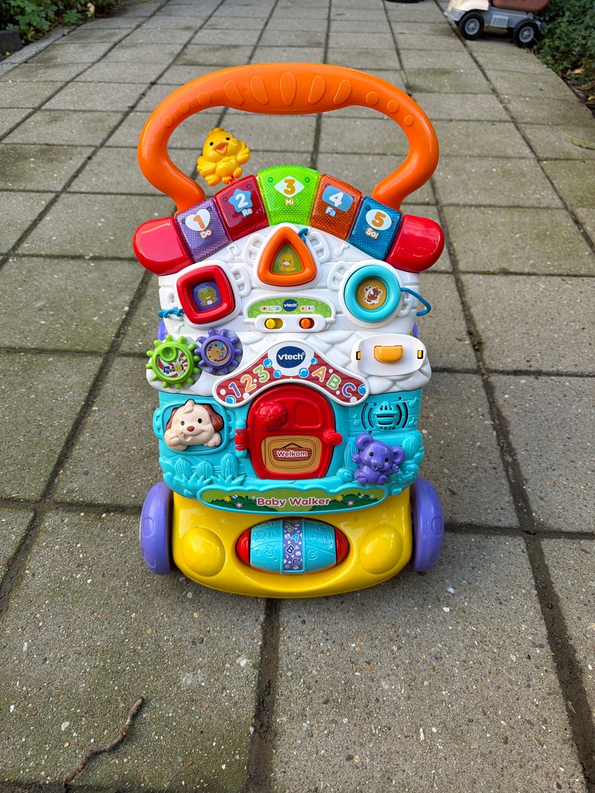 VTech Baby Walker - Interactieve Loopwagen met Geluid, Ophalen, Zo goed als nieuw, Overige typen, Met licht