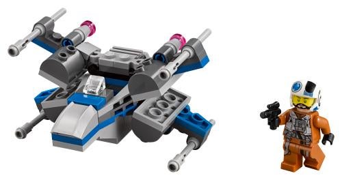 Lego Star Wars 75125 Resistance X-wing Microfighter, Kinderen en Baby's, Speelgoed | Duplo en Lego, Zo goed als nieuw, Lego, Complete set