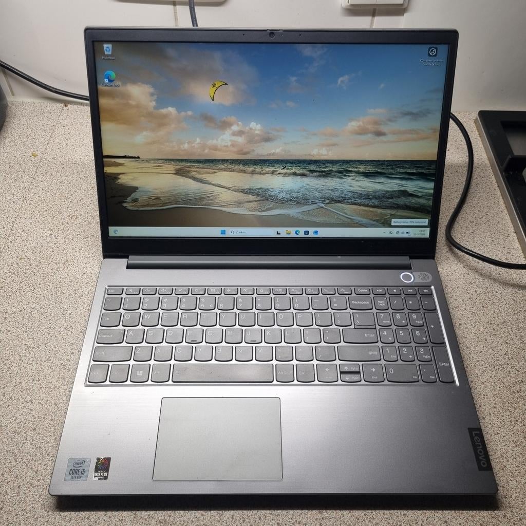 Lenovo ThinkBook 15 IIL Notebook met I5 processor, Met videokaart, 2 tot 3 Ghz, 8 GB, Ophalen of Verzenden