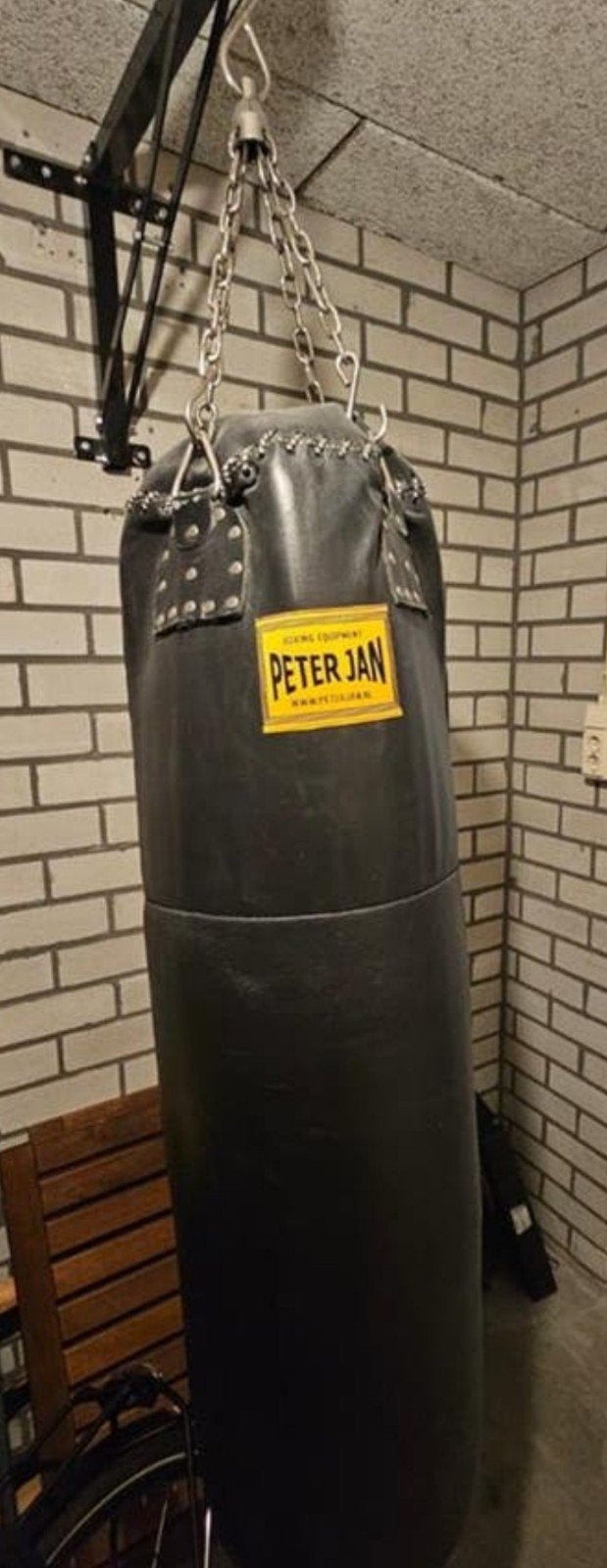 Peter Jan Bokszak met Muurbeugel, Ophalen, Gebruikt, Bokszak
