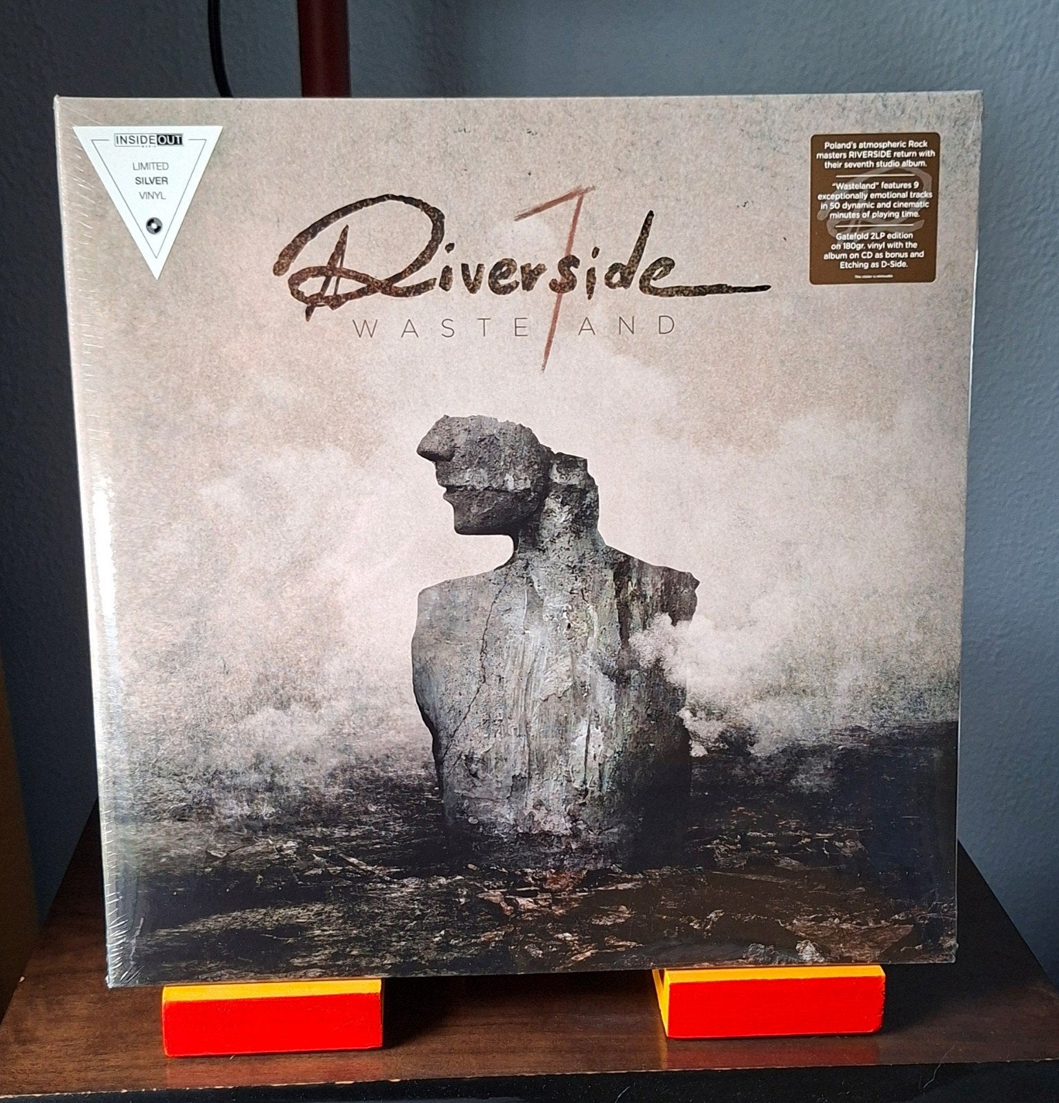 Riverside Wasteland Silver Vinyl in Factory SEAL, Progressive Rock, Verzenden, Colored vinyl, 12 inch