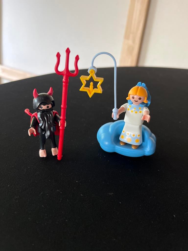 Playmobil 5411 Engel en Duivel - Complete set, Kinderen en Baby's, Speelgoed | Playmobil, Verzenden, Gebruikt