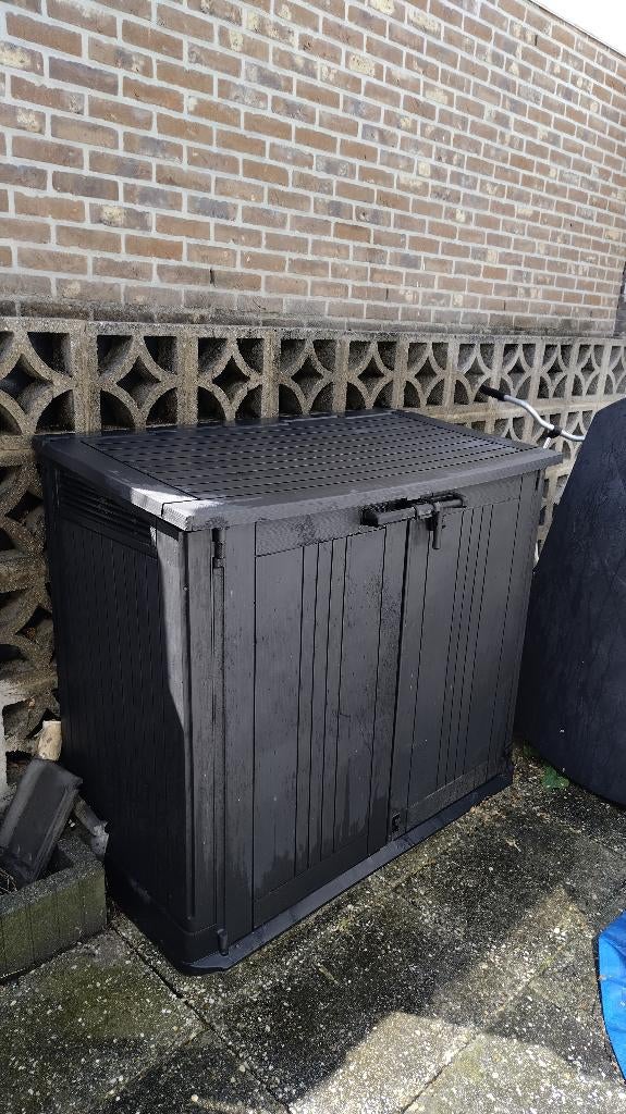Keter opbergbox, Ophalen, Gebruikt, Kunststof, Containerberging