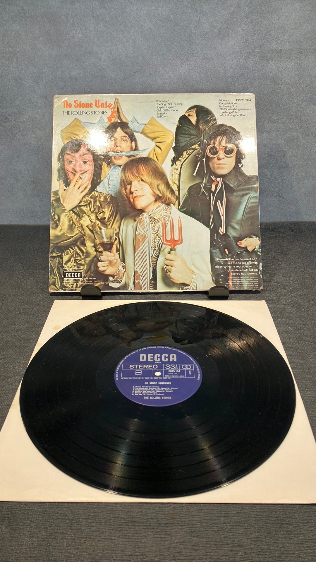 The Rolling Stones — No Stone Unturned, LP, Complilatie, Gebruikt, Blues Rock