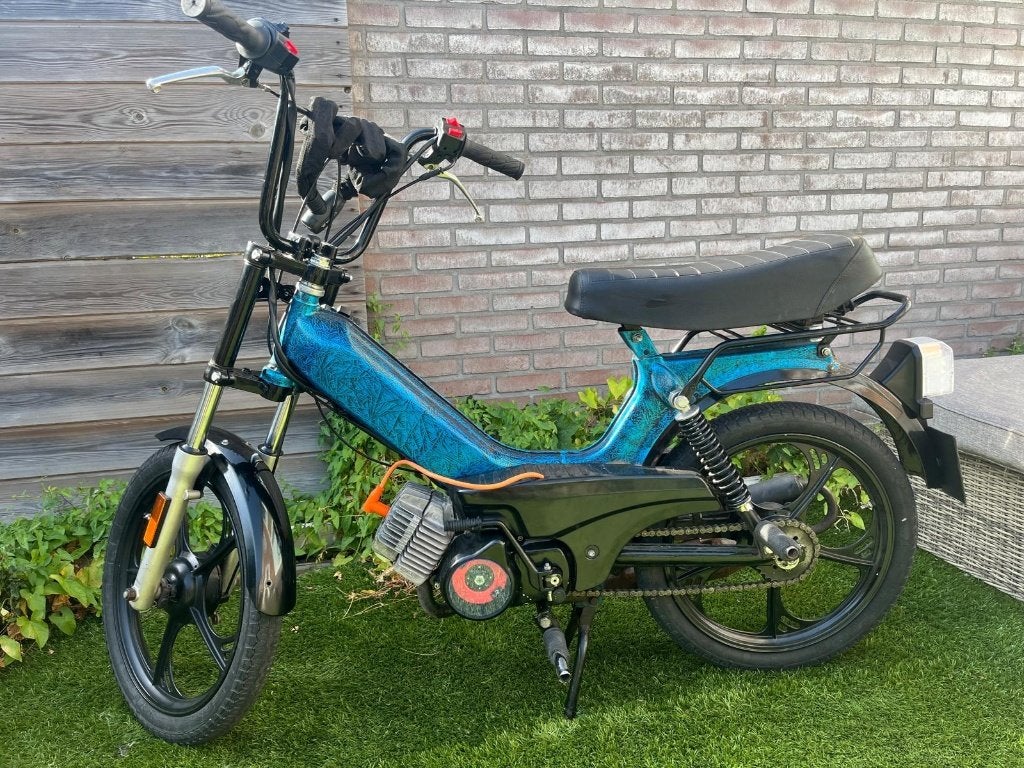 Unieke Tomos, Geel kenteken, 65CC, MVT DD, KTM Koppeling., Fietsen en Brommers, Brommers | Tomos, Ophalen, Maximaal 45 km/u, 65 cc