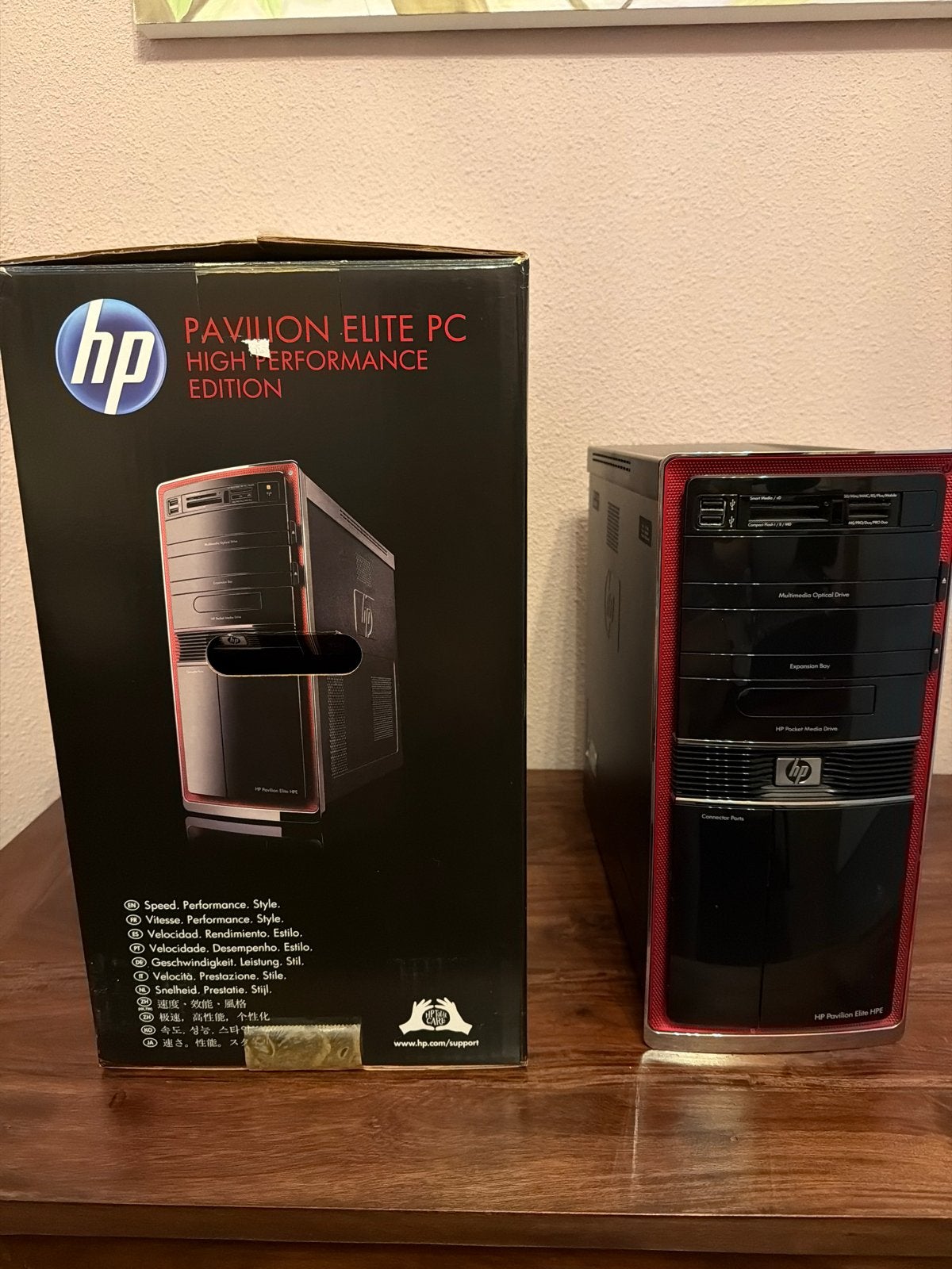 HP Pavilion Elite PC - High Performance Edition, Computers en Software, Gebruikt, HDD, Ophalen of Verzenden, Met videokaart