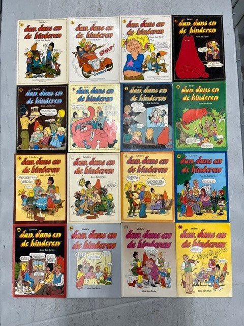 Jan Jans en de kinderen 30 albums 1 t/m 30, Boeken, Stripboeken, Meerdere stripboeken, Ophalen of Verzenden, Gelezen