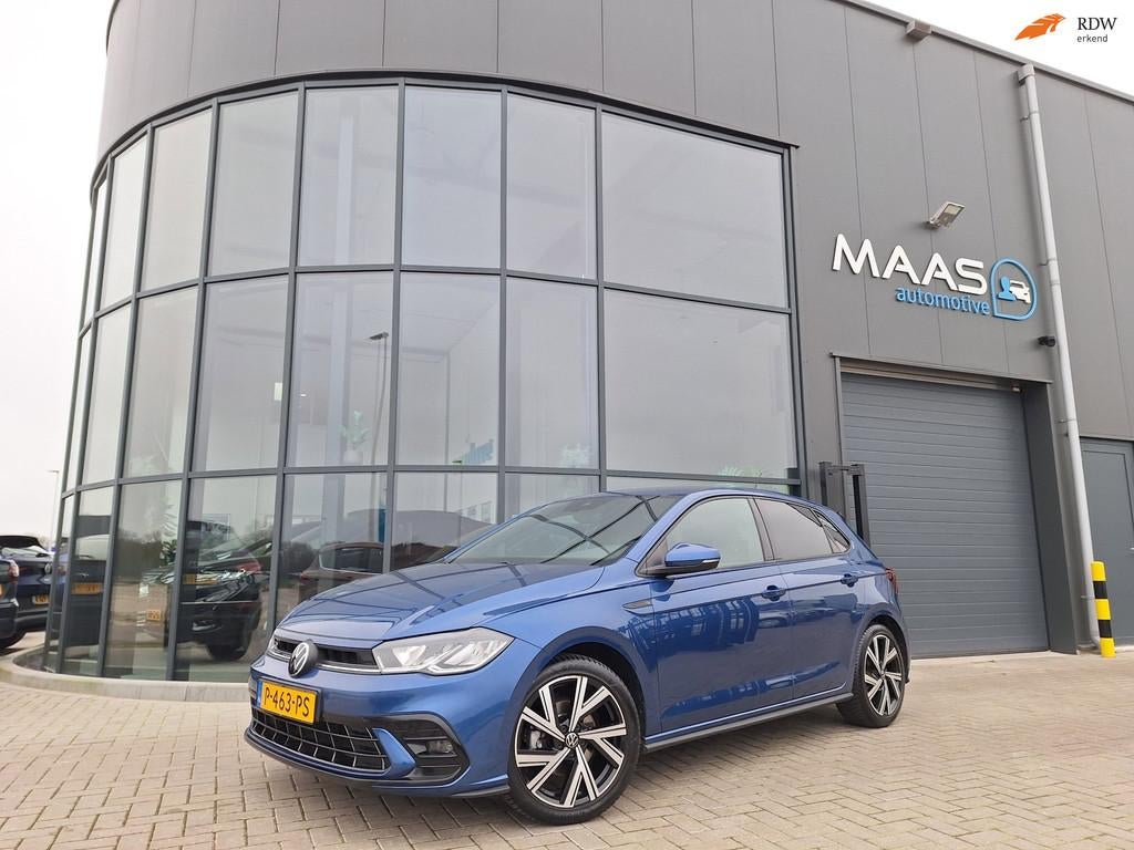 Volkswagen Polo 1.0 TSI R-Line DSG|STOELVERW|VIRTUAL|LED|DEA, Auto's, Volkswagen, Bedrijf, Te koop, Polo, ABS, Adaptive Cruise Control